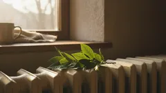 Ein Lorbeerblatt auf der Heizung: Das Geheimnis für behagliches Wohnklima und natürliche Frische im Winter